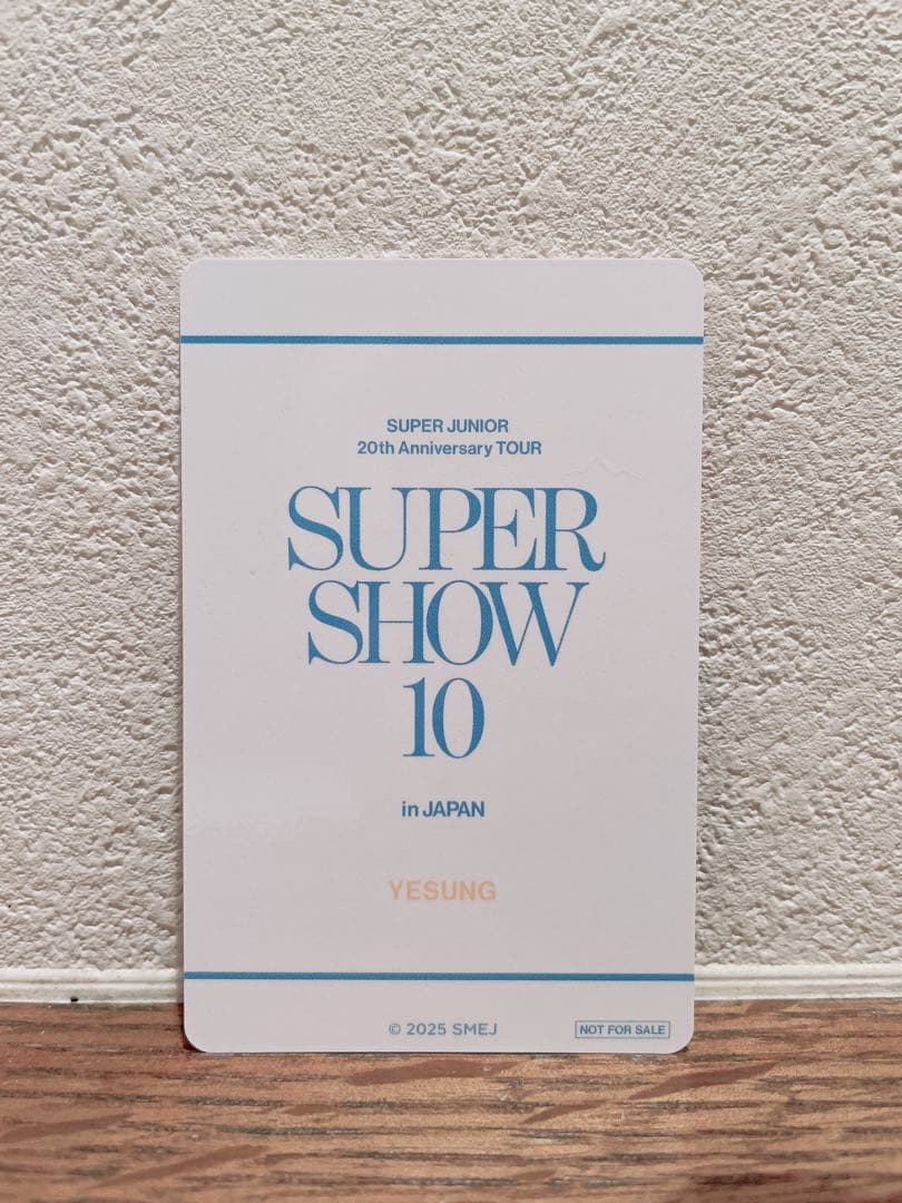 美品】SJ SS10 日本限定 mu-mo shop購入特典トレカ(イェソン) - メルカリ