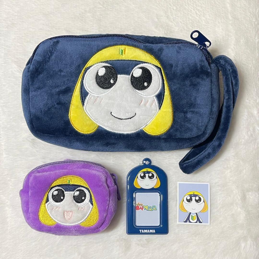 韓国限定 タママ セット ポーチ ミニフォトチャーム 証明写真