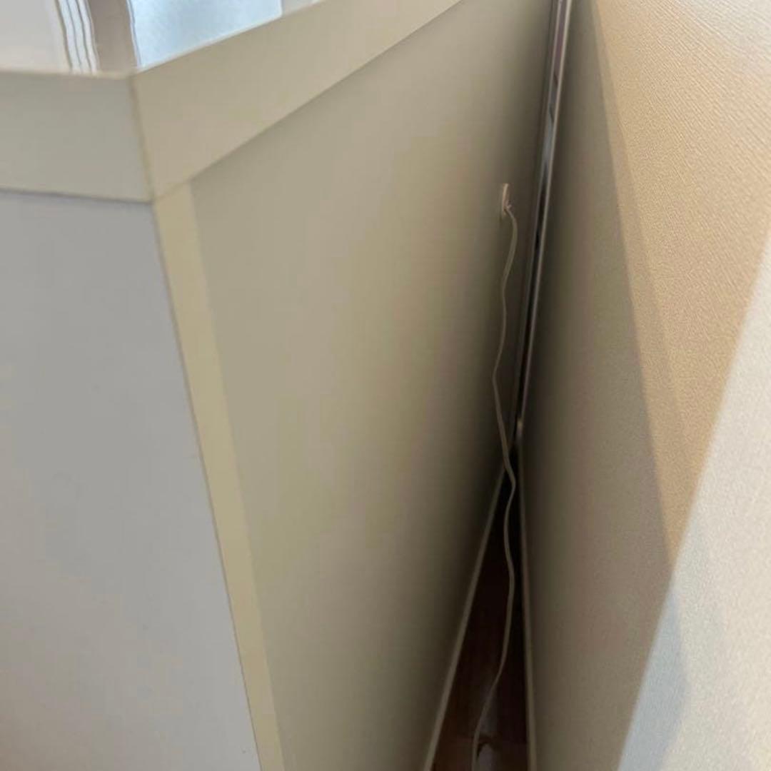 ホワイト キッチンカウンター 食器棚　キッチンボード