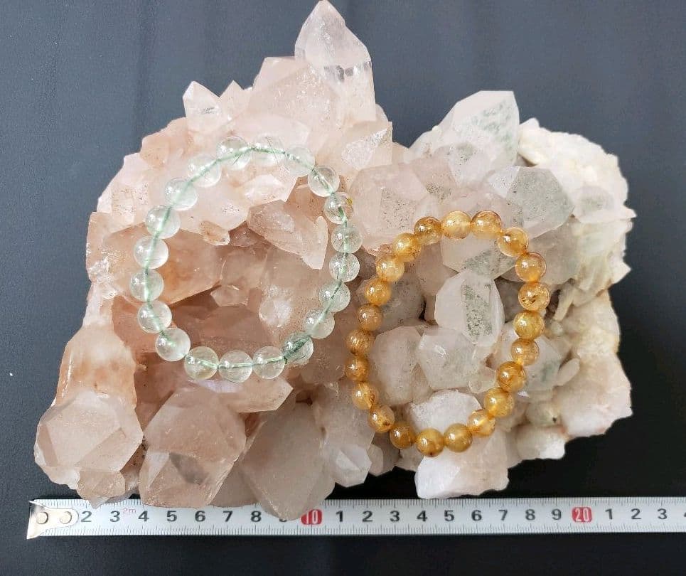 ♡レア❗2kg越え ピンクマニカラン　クローライト入り