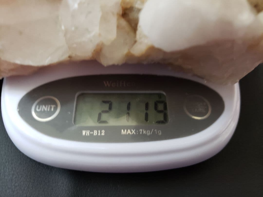 ♡レア❗2kg越え ピンクマニカラン　クローライト入り