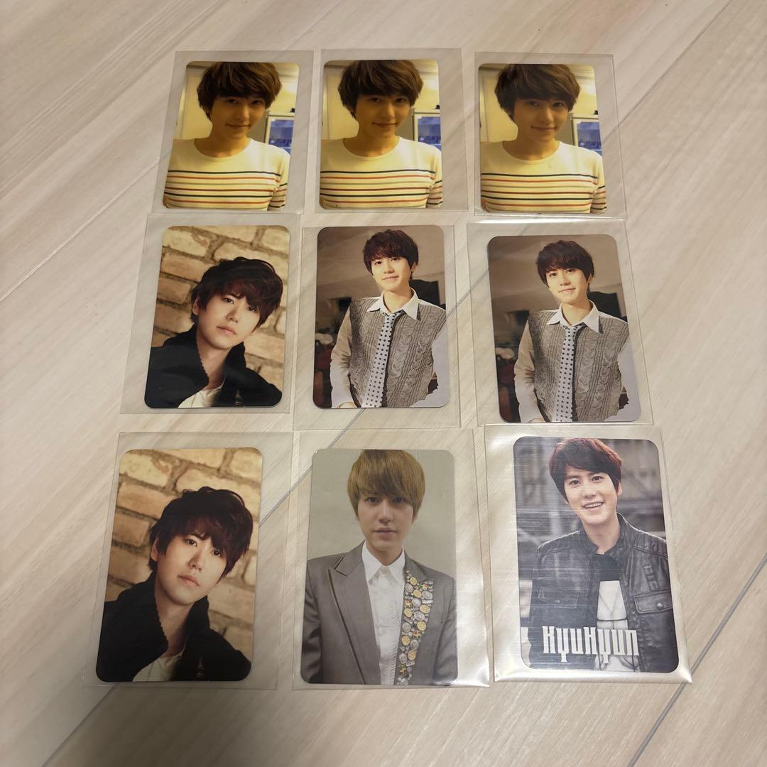 super junior キュヒョン トレカ 9枚セット - メルカリ