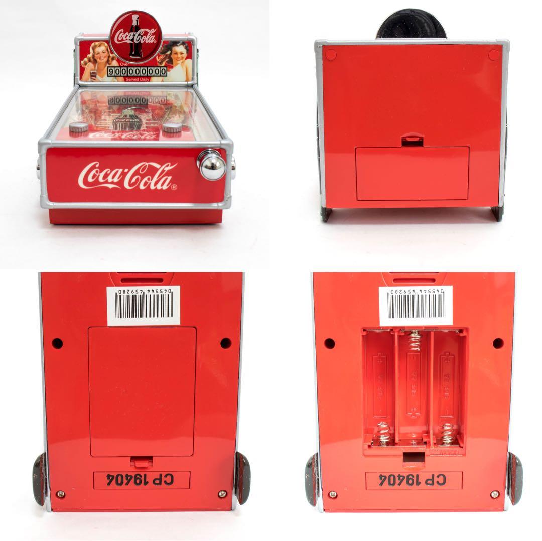 [匿名配送]コカコーラ ピンボール バンク 貯金箱 ミュージック