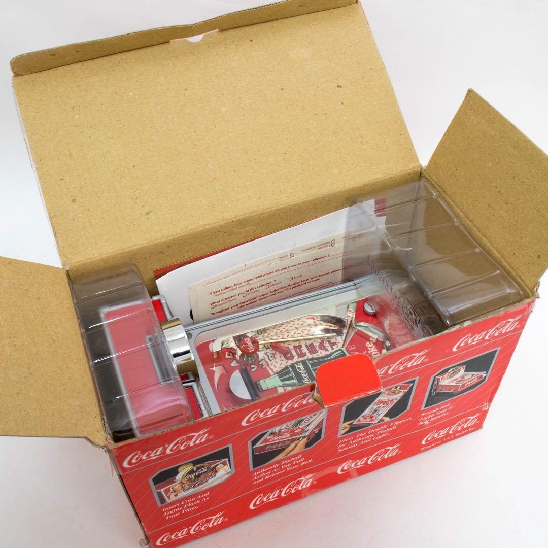 [匿名配送]コカコーラ ピンボール バンク 貯金箱 ミュージック