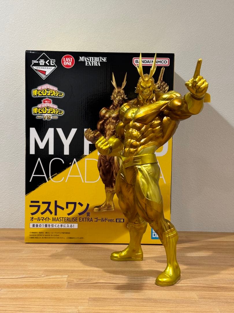 僕のヒーローアカデミア 一番くじ ラストワン賞 オールマイト ゴールド