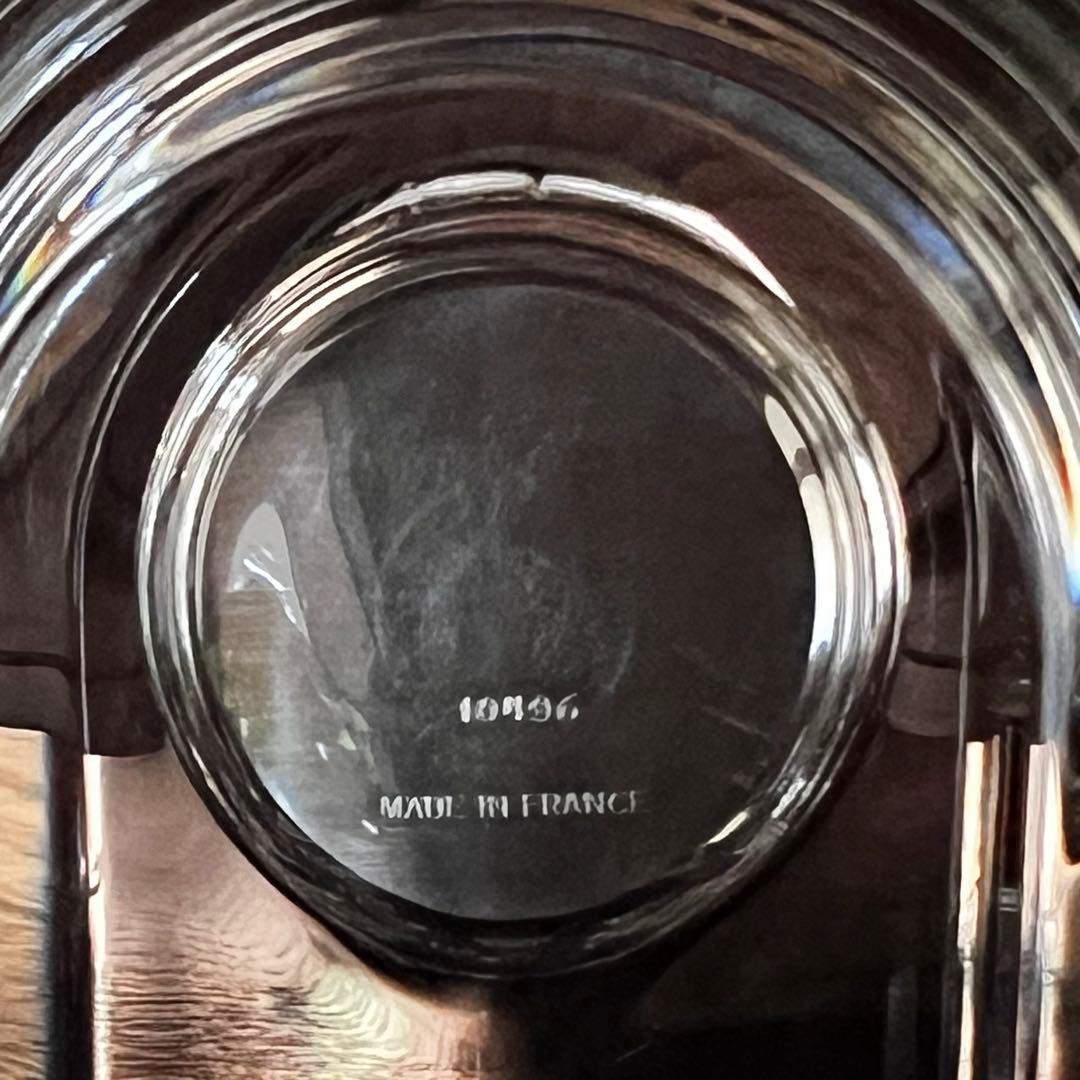 【美品】バカラ　クリスタル置時計