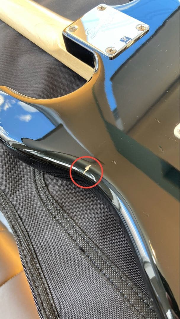 美品 SQUIER Affinity Stratocaster ラージヘッド