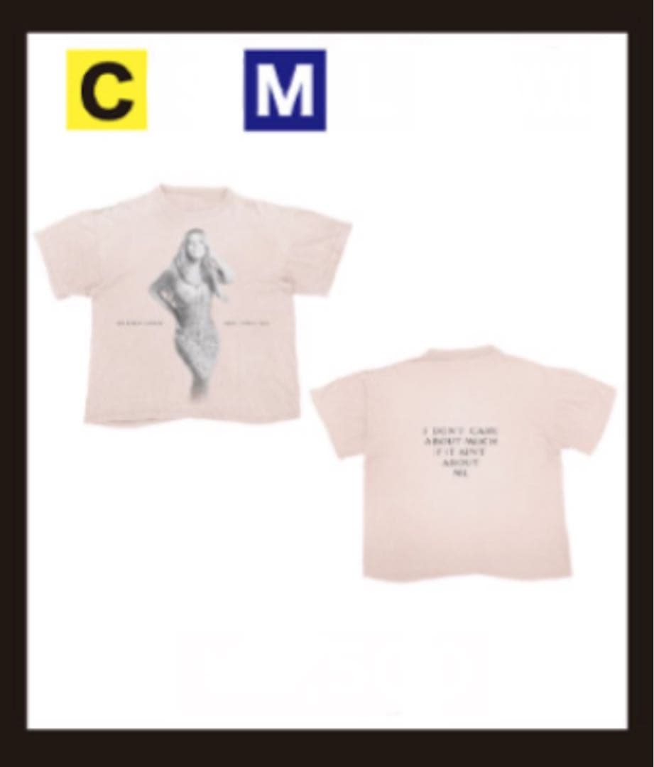 新品】MARIAH CAREY Mサイズ Tシャツ 2025年LIVE - メルカリ