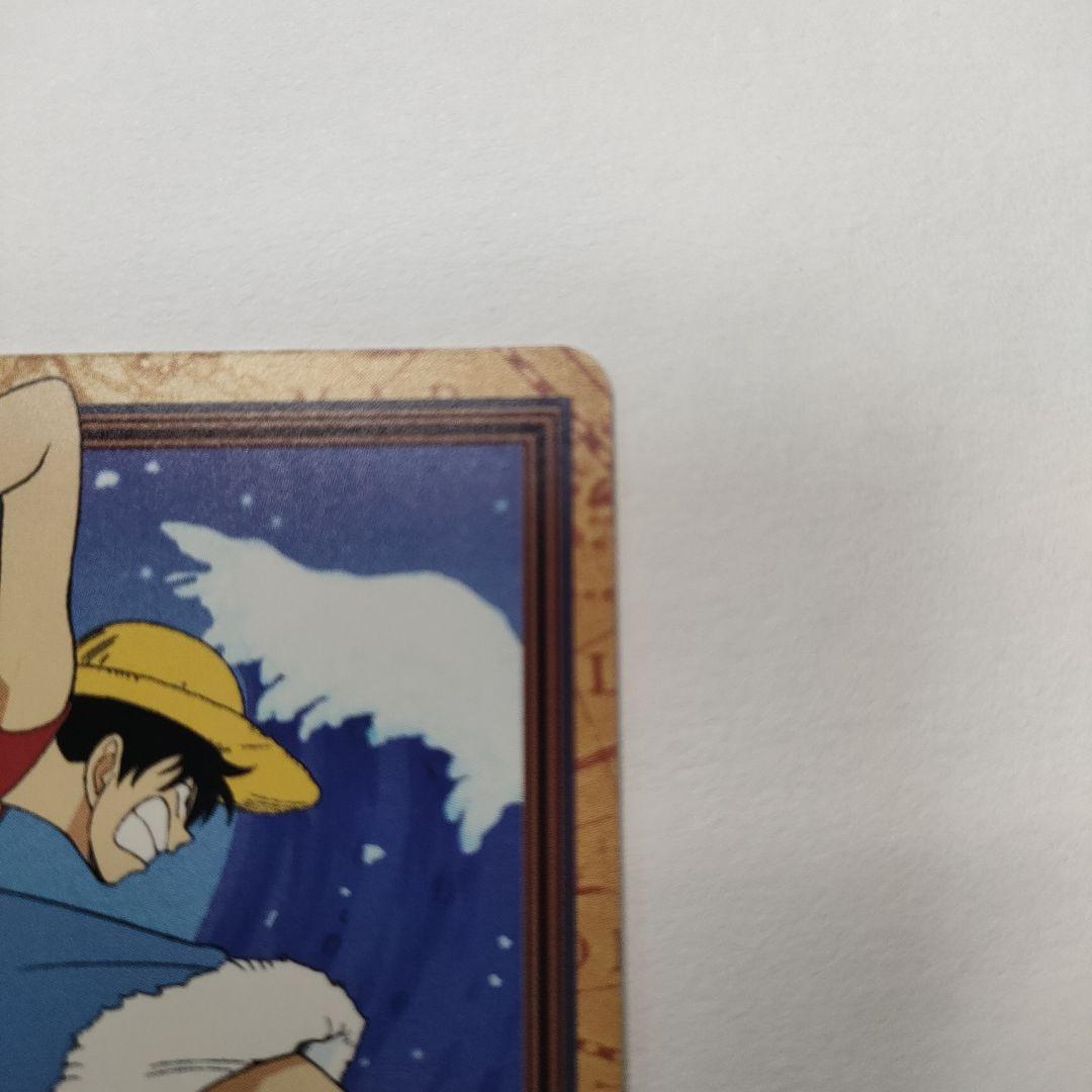 初期 希少 絶版 ワンピース ハイパーバトル カードダス ルフィ C02