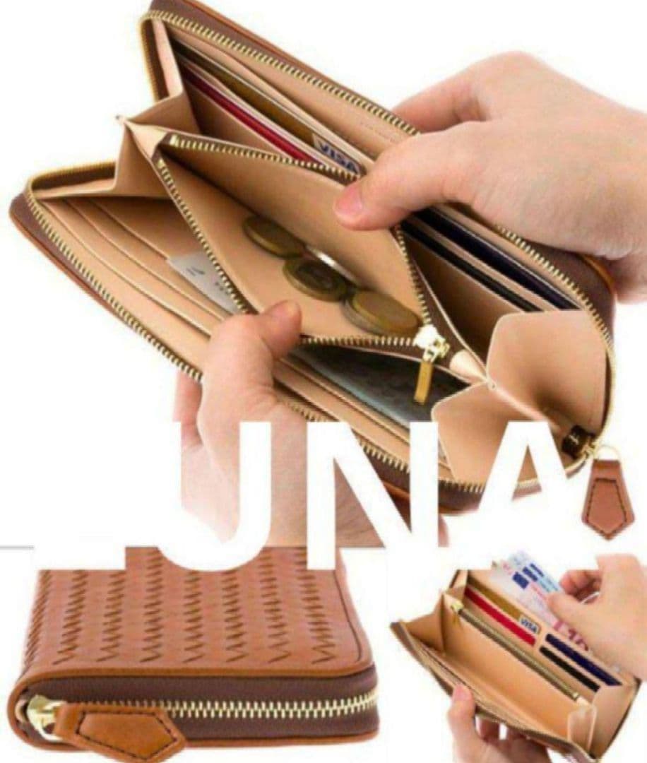 長財布 カード入れ 財布 型の 抜き型　レザークラフト