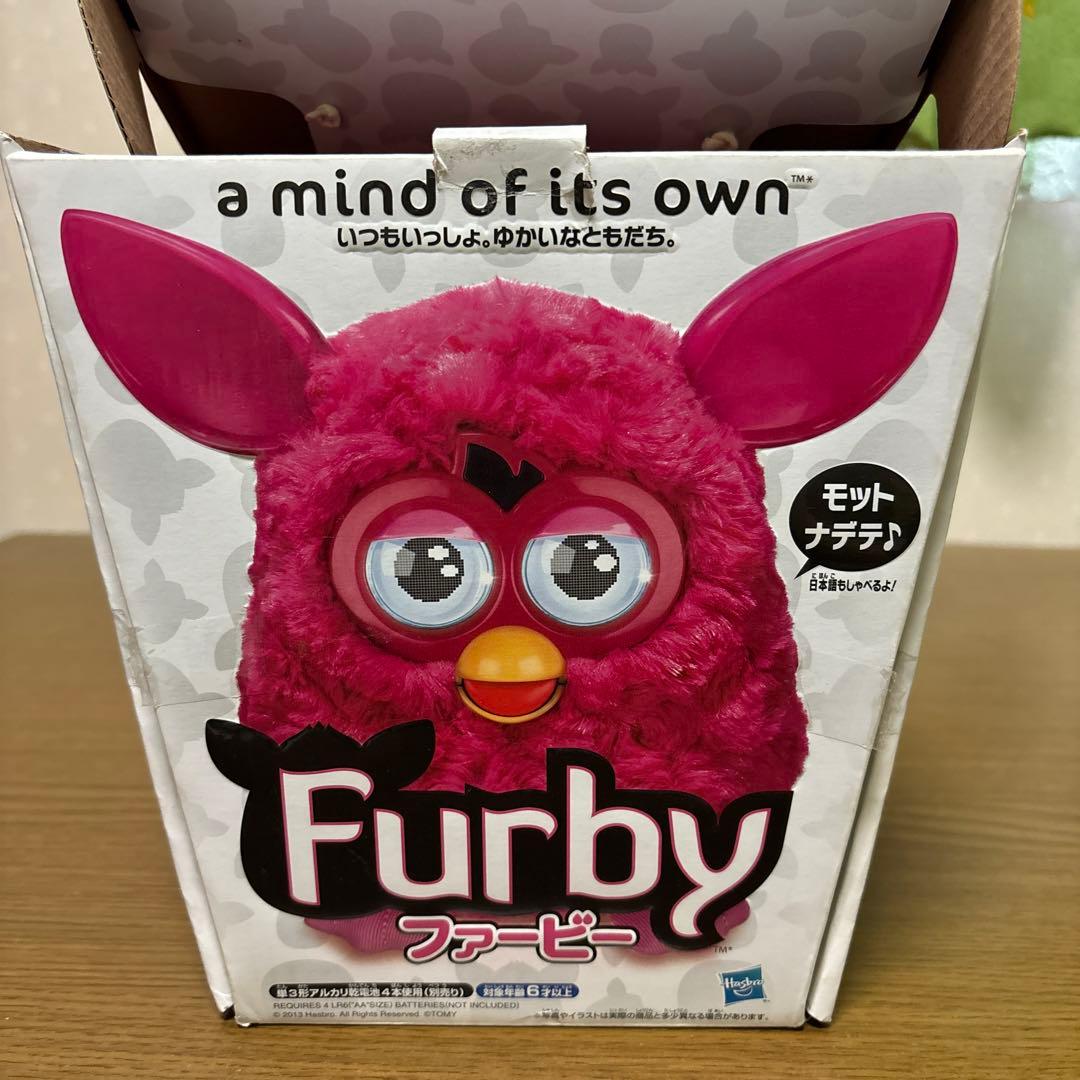 日本語版ファービー 箱付き ピンク - メルカリ