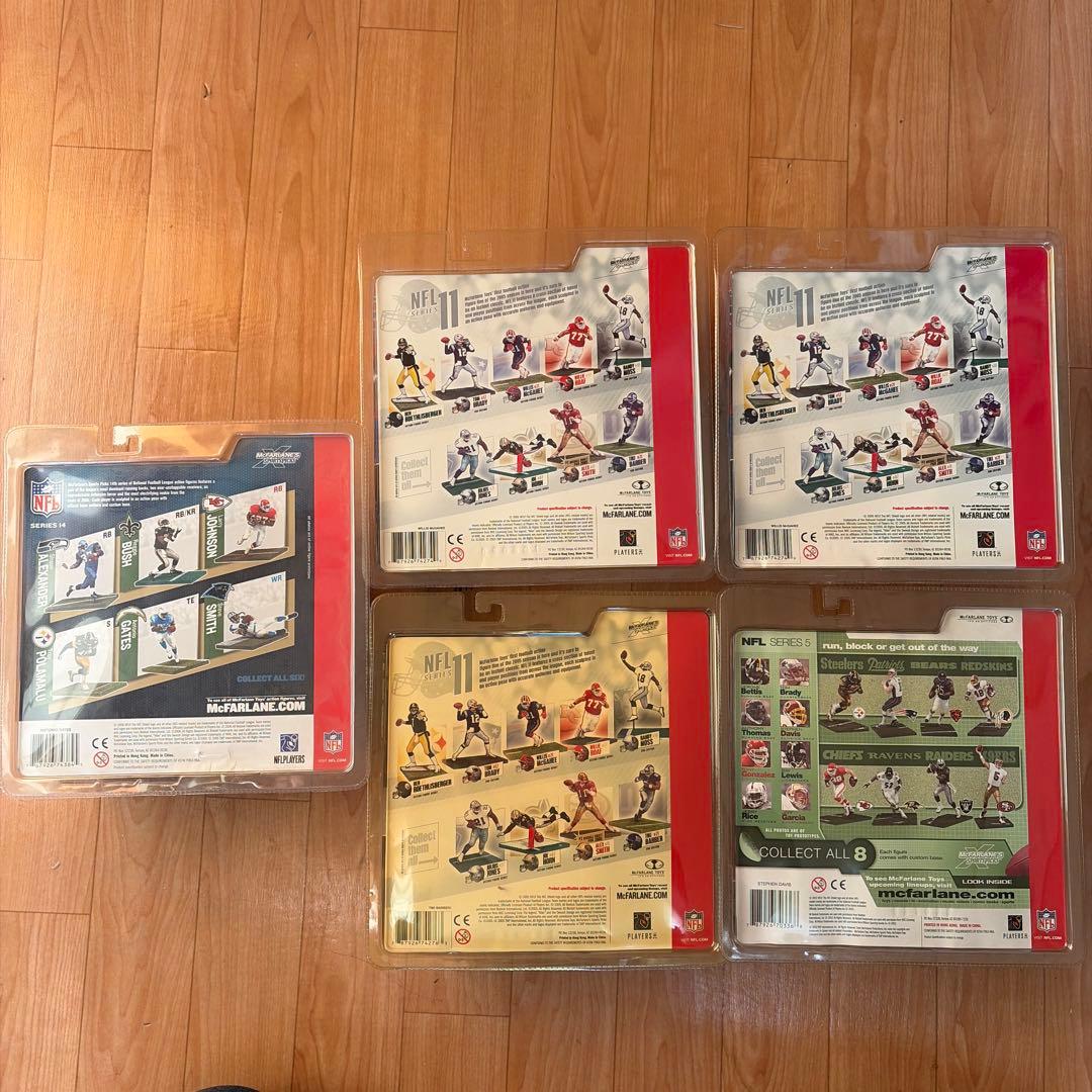 mcfarlaneNFLマクファーレン6体セット バリアント含トムブレイディ