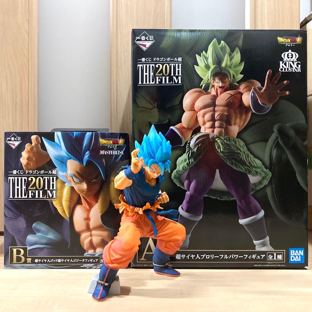 一番くじ ドラゴンボール超 THE 20TH FILM A賞 B賞 D賞 セット