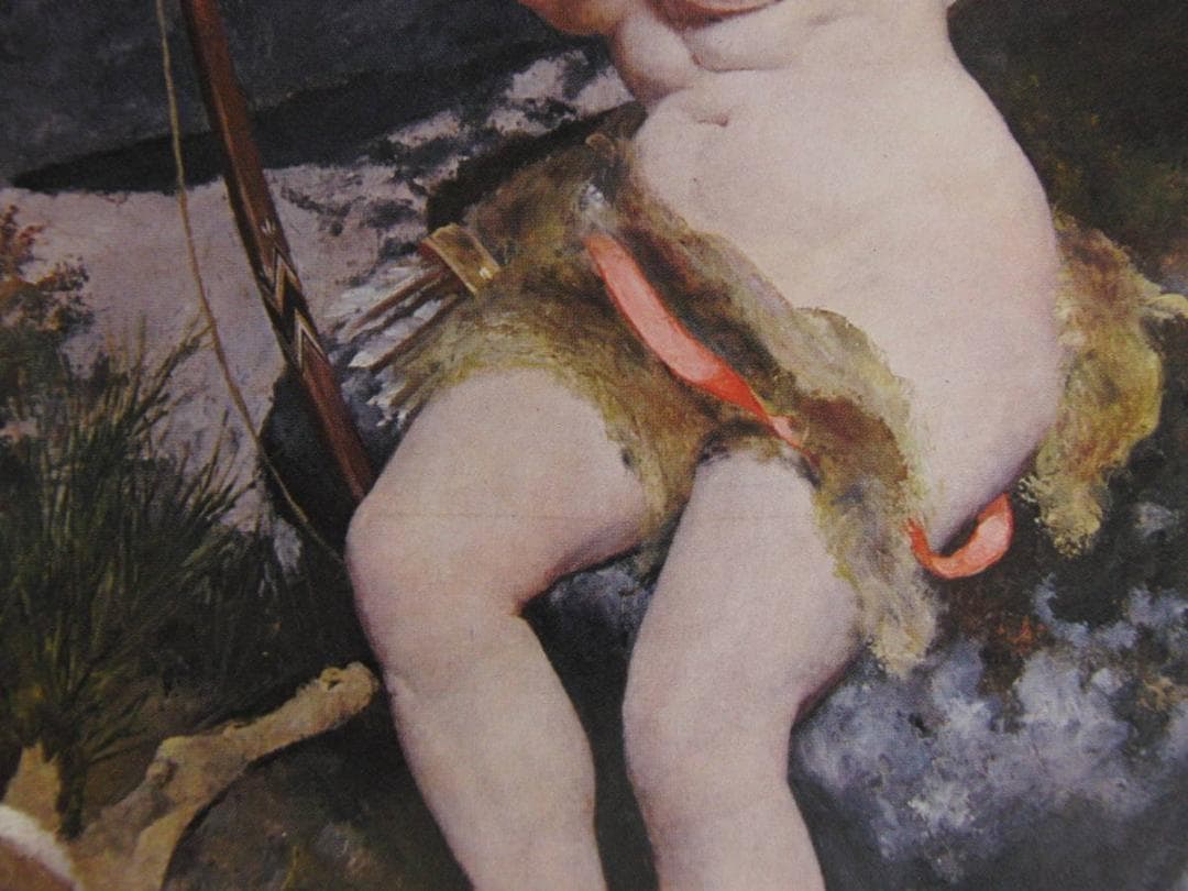 ピエール＝オーギュスト・ルノワール、【ディアーヌ】、希少な額装用画集より