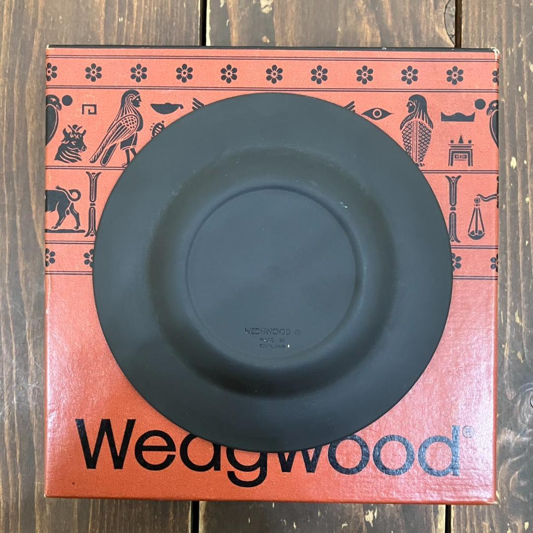 希少　ウェッジウッド　ブラック　ジャスパー　エジプシャン・コレクション　小皿