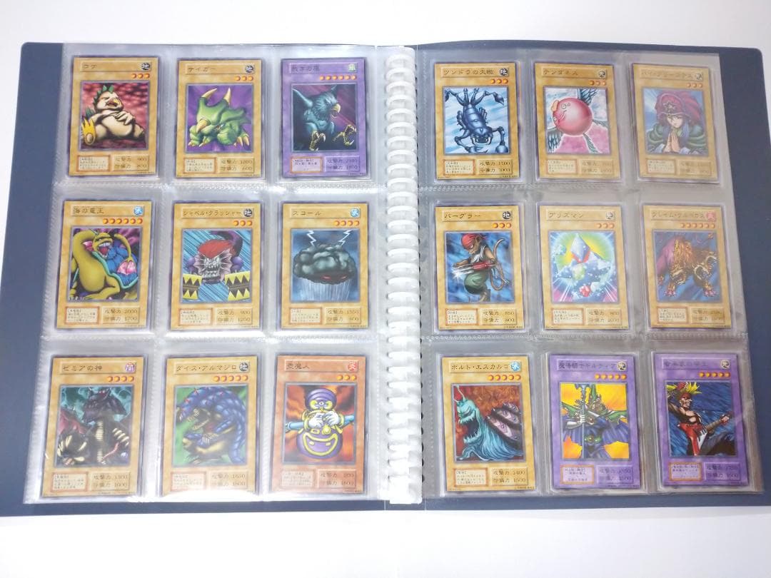 遊戯王 初期ノーマル vol.1～vol.7 コンプリートファイル 美品～やや傷