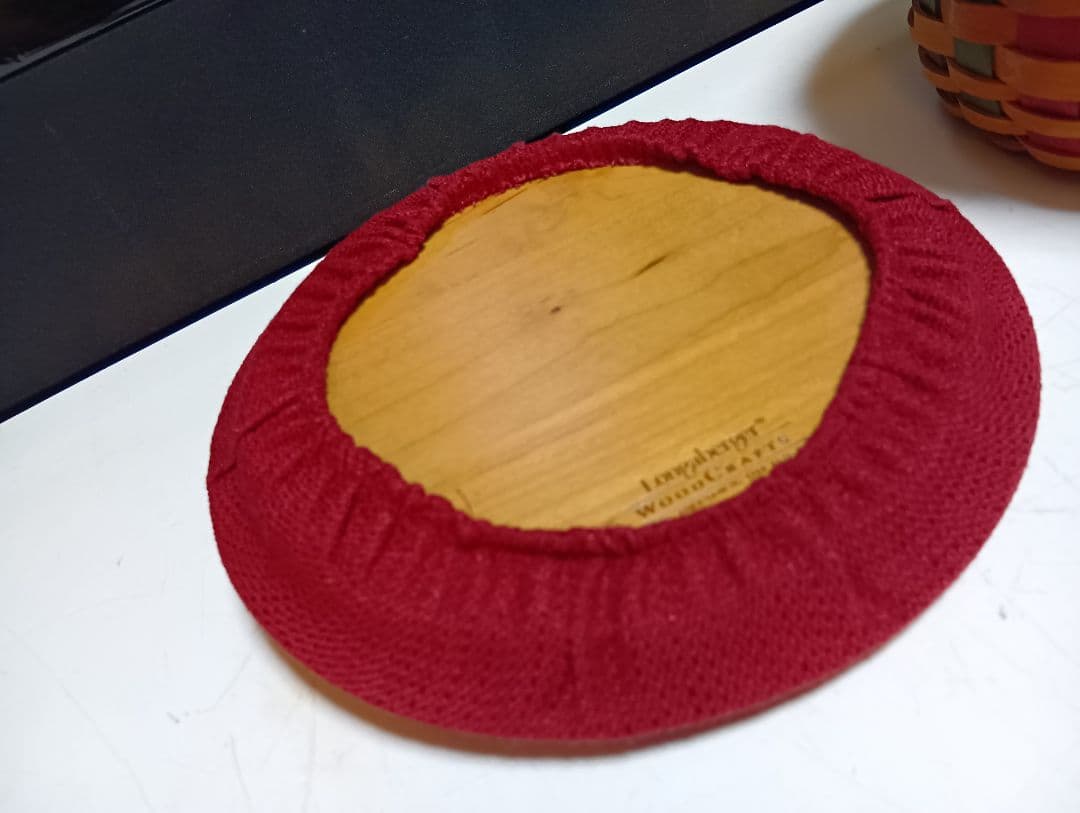 ロンガバーガーバスケット　クリスマスバスケット　アンティーク　かご