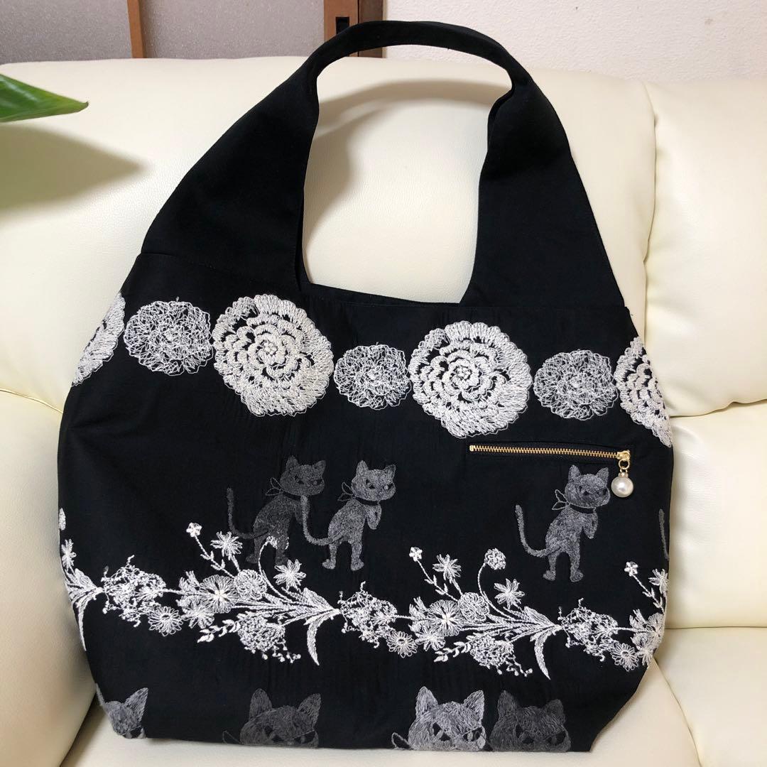 グランドトート♡pjc生地《草花クロッチ》