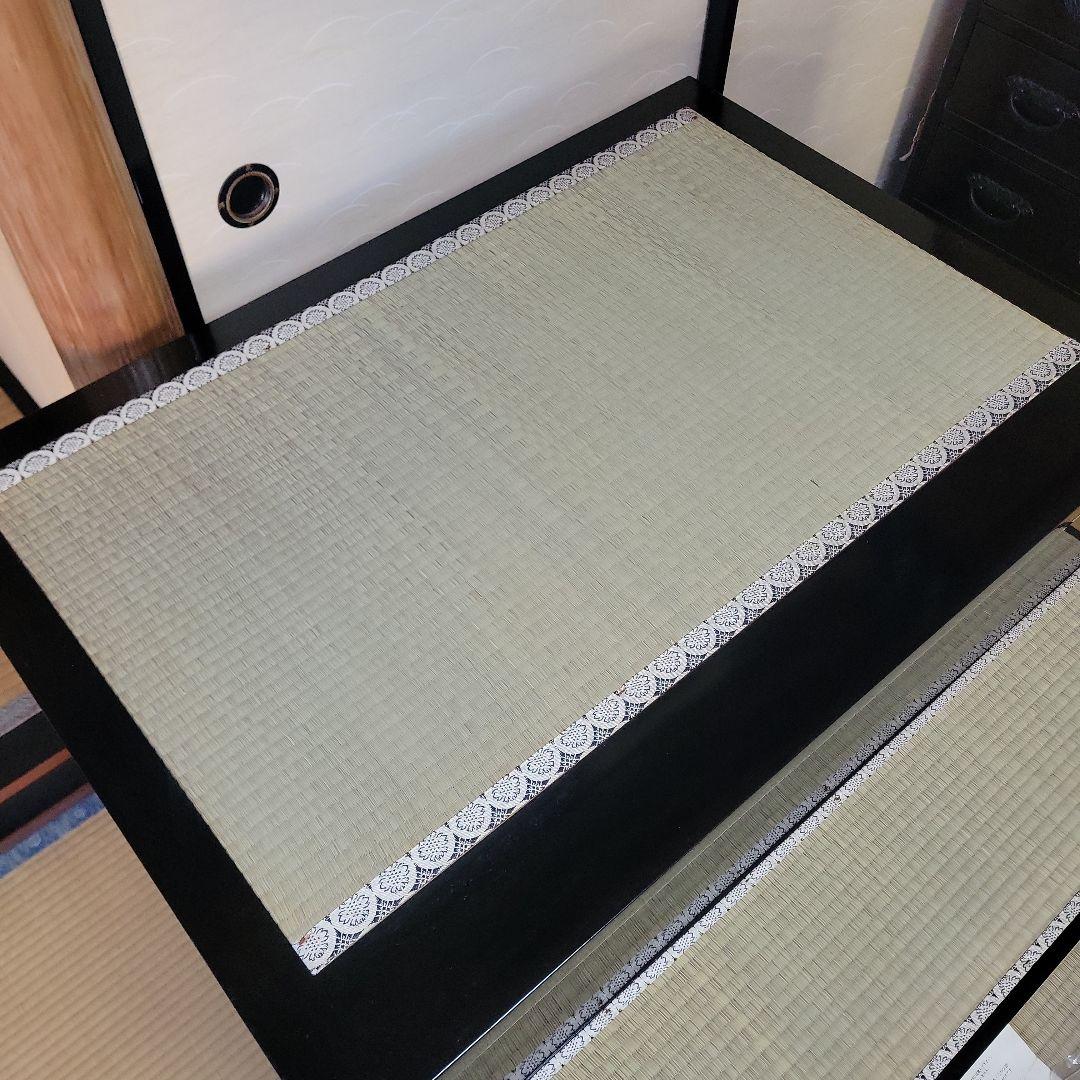 【名工✨鈴甲子雄山作】五月人形 子供武者 漆 木製畳棚 平安時代 大鎧 雄山