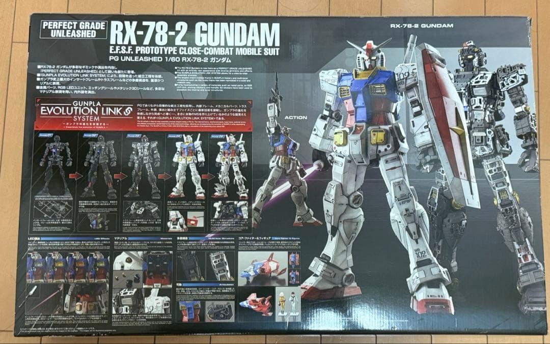新品未開封 PG UNLEASHED RX 78-2 ガンダム