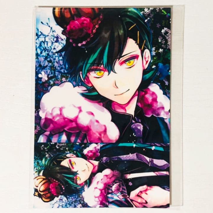 新品☆狼ゲーム【新村コウ＆飯田リンタロウ】香りつきポストカード☆2