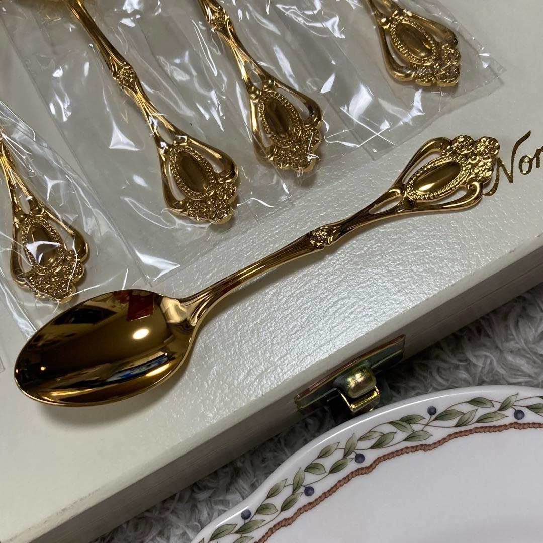 NORITAKEカトラリーセット☆クリスティーヌ スプーン(6本セット
