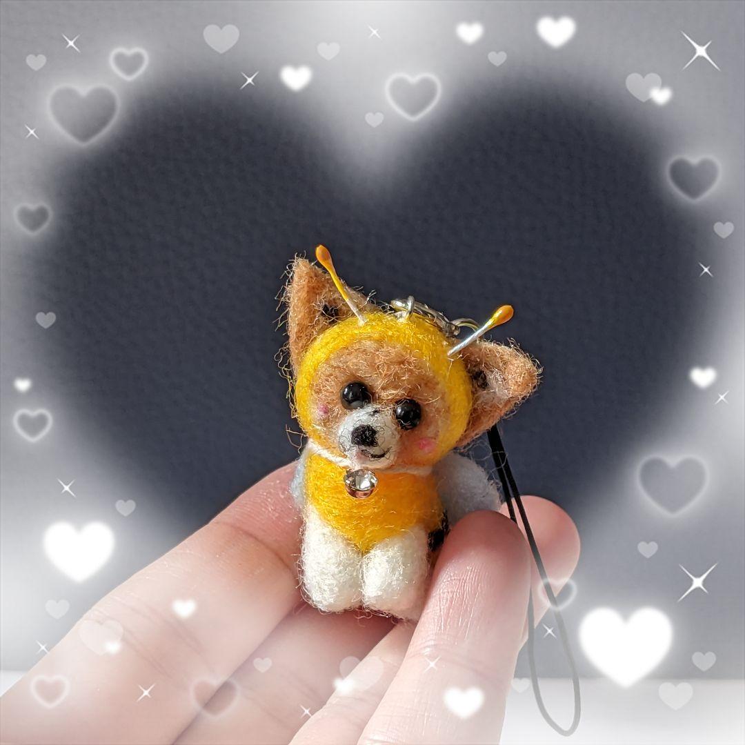 □姉御さま専用愛犬ミツバチコーギーちゃんストラップオーダー確認用ページ□ペット