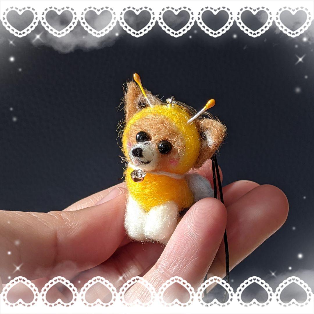 □姉御さま専用愛犬ミツバチコーギーちゃんストラップオーダー確認用ページ□ペット