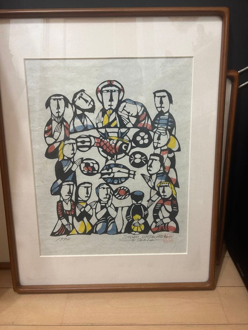 渡辺貞夫 木版画 最後の晩餐 - メルカリ