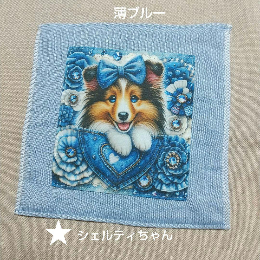 リメイク＊ガーゼタオルハンカチ＊ワンちゃん・にゃんこちゃん＊ハンドメイド