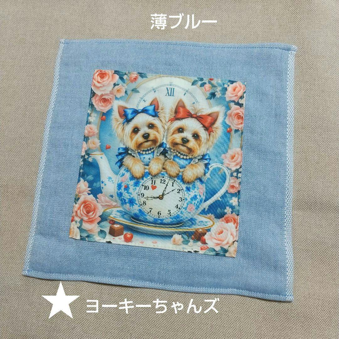 リメイク＊ガーゼタオルハンカチ＊ワンちゃん・にゃんこちゃん＊ハンドメイド