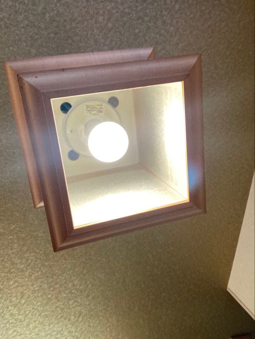 和風ペンダントライト 木製