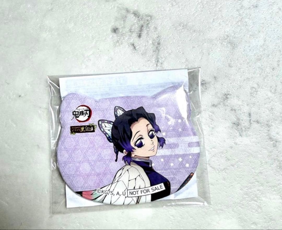 ナンジャタウン 鬼滅の刃 ねこ型缶バッジ 胡蝶しのぶ - メルカリ