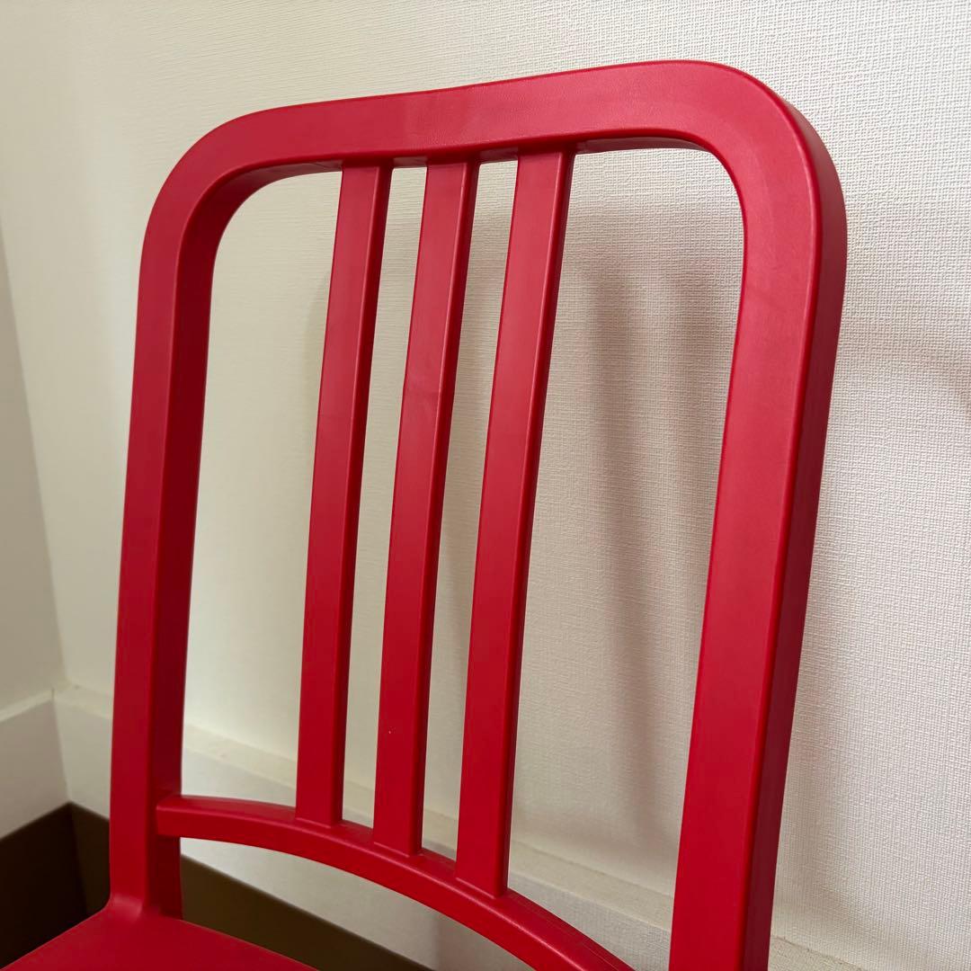 EMECO エメコ 111 ネイビーチェア 27万 コカコーラ レッド 2脚