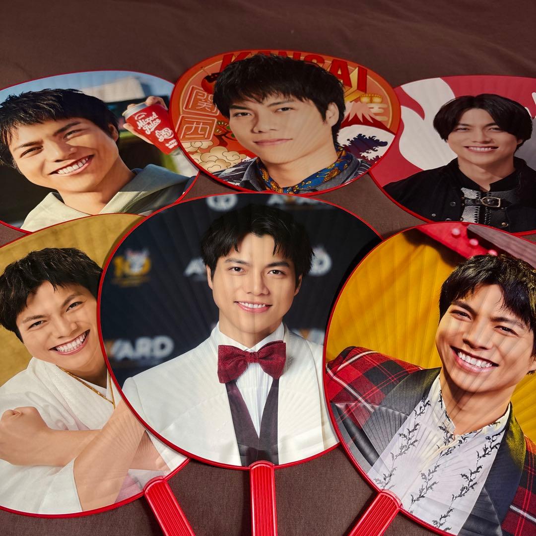 重岡大毅 うちわ 6枚セット - メルカリ