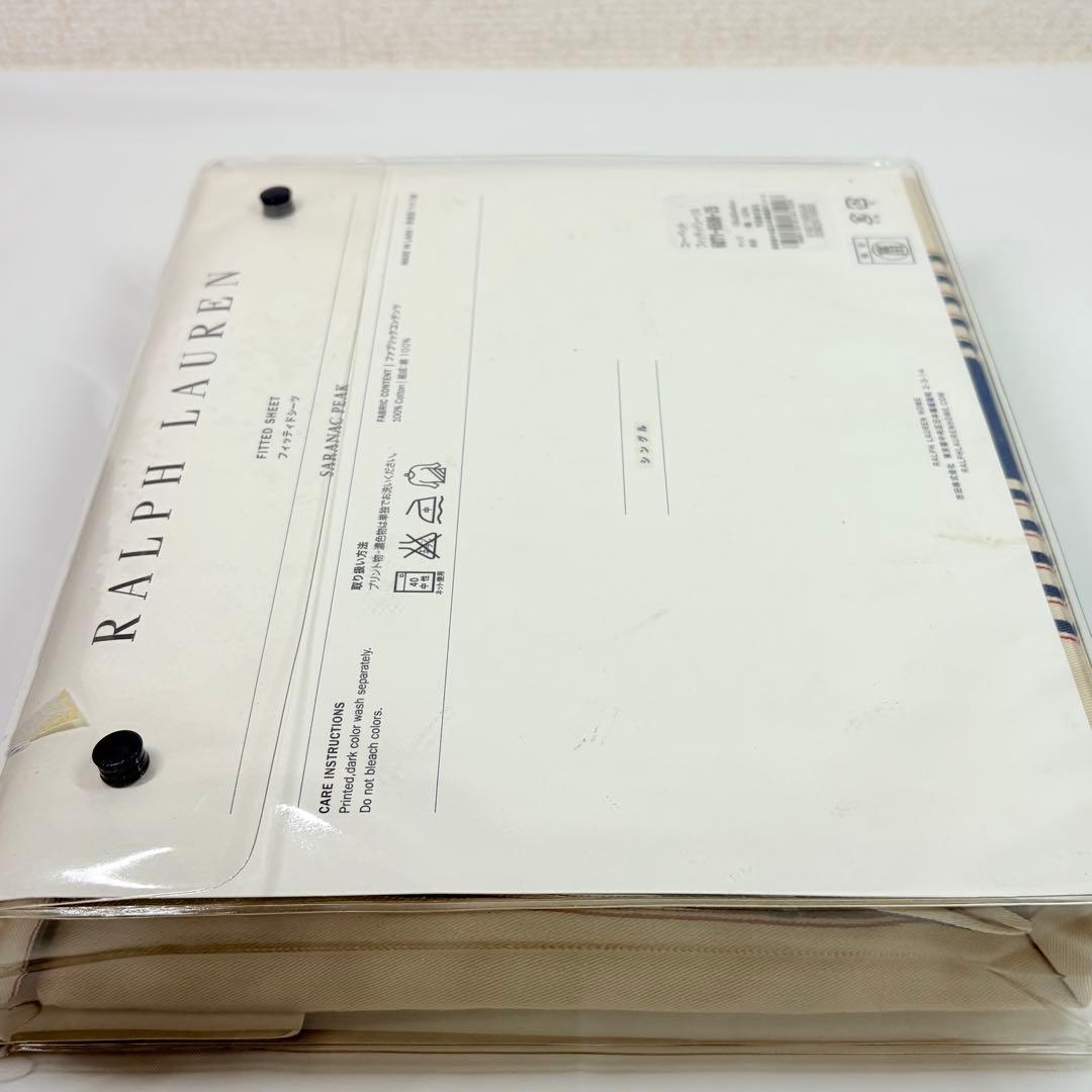 RALPH LAUREN　フィッティドシーツS コーベット
