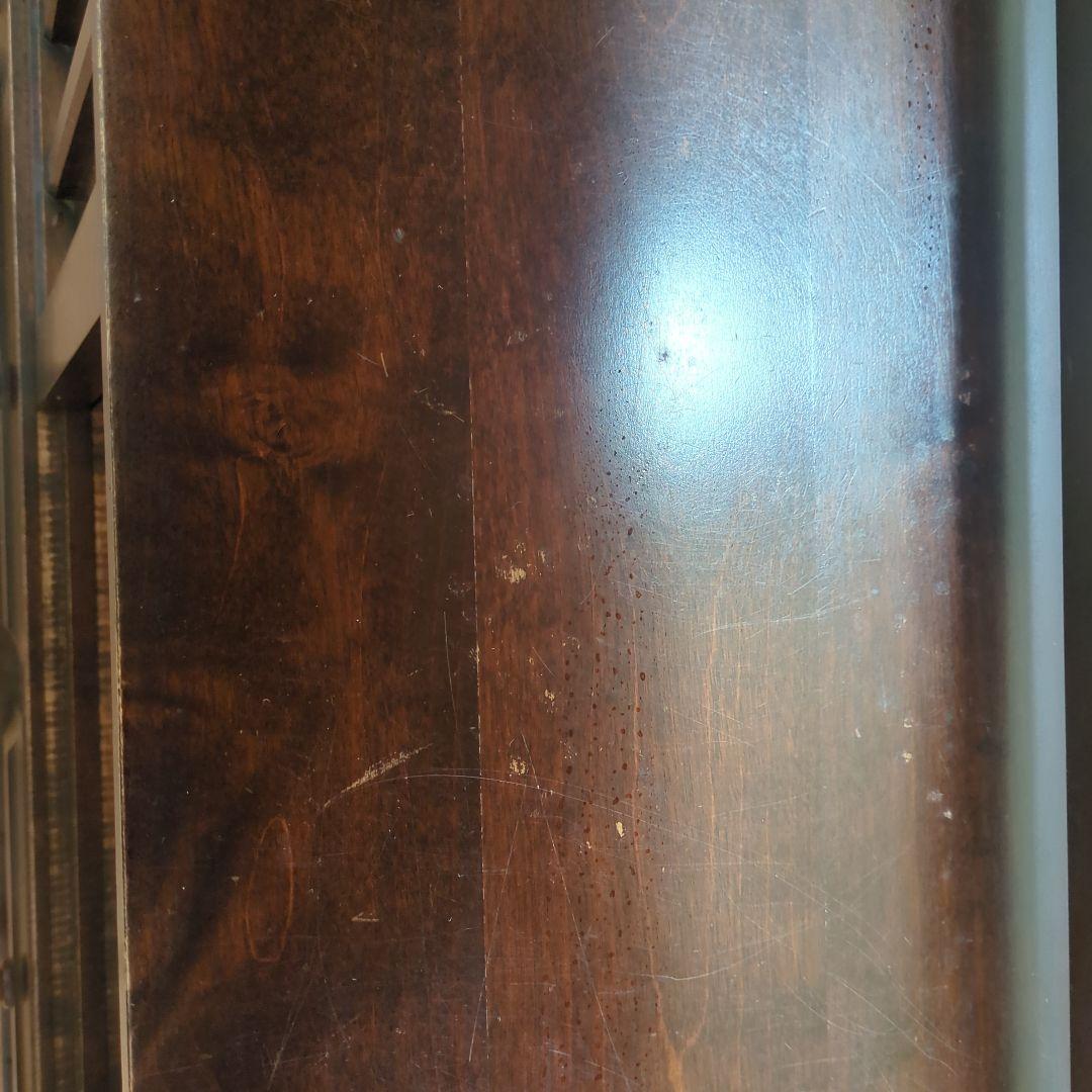 北海道民芸家具 樺無垢材茶棚　 　茶タンス/茶箪笥/食器棚/サイドボード