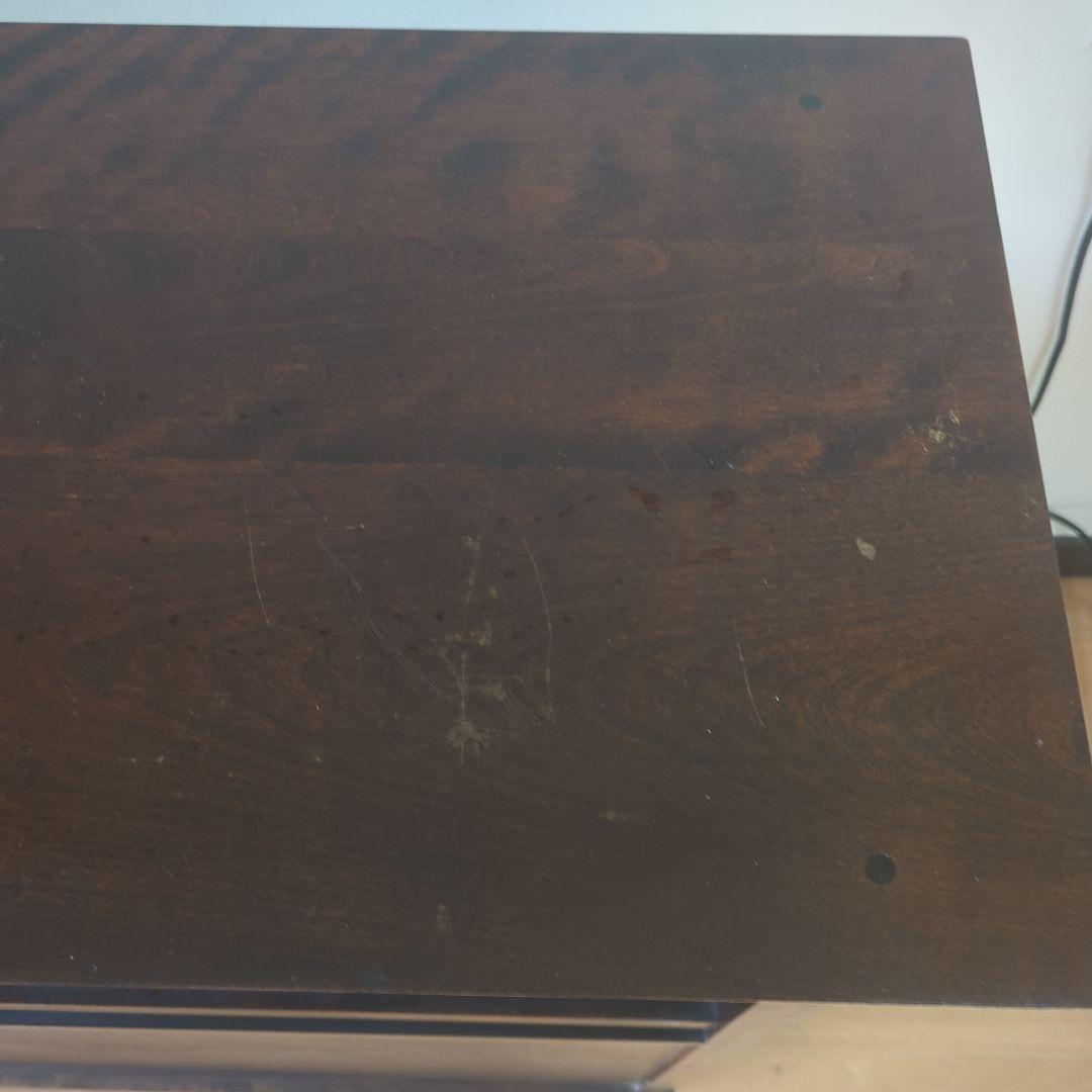 北海道民芸家具 樺無垢材茶棚　 　茶タンス/茶箪笥/食器棚/サイドボード