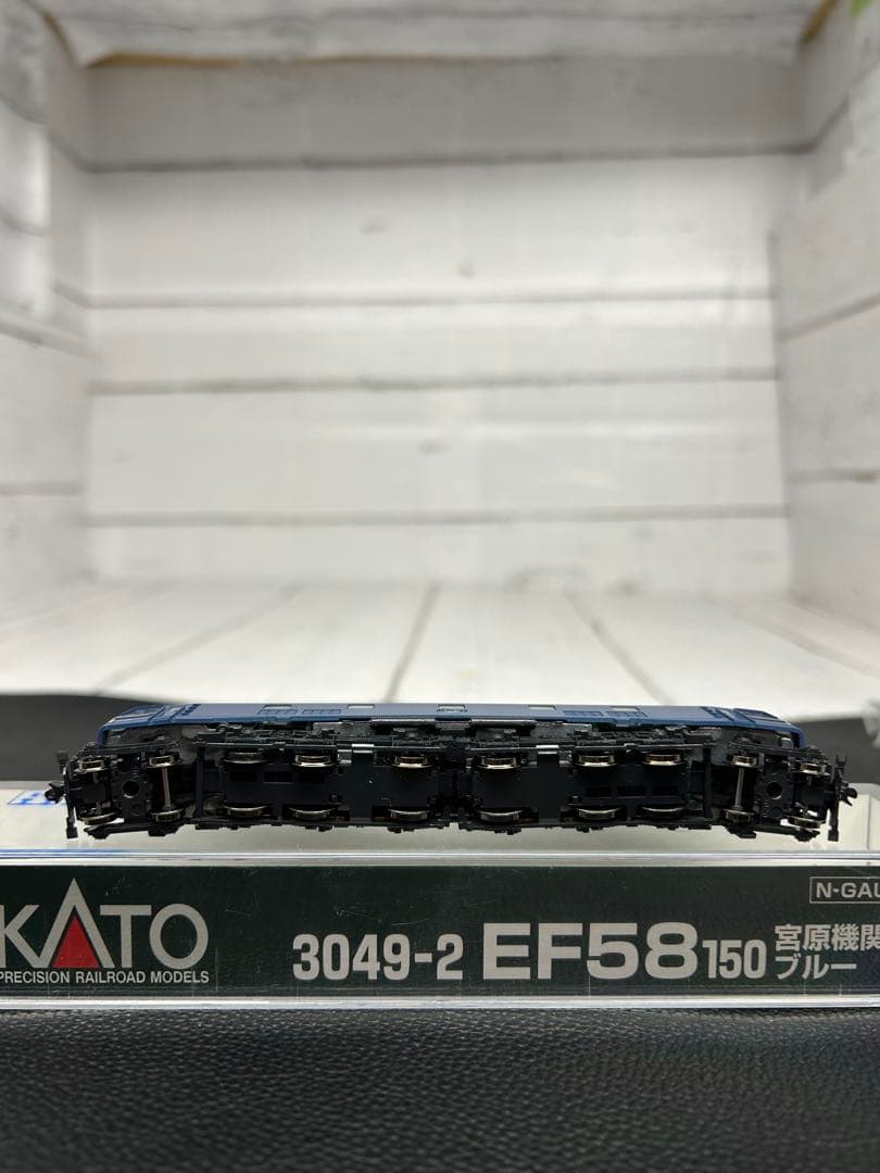 KATO 3049-2 EF58 150 宮原機関区 ブルー Nゲージ