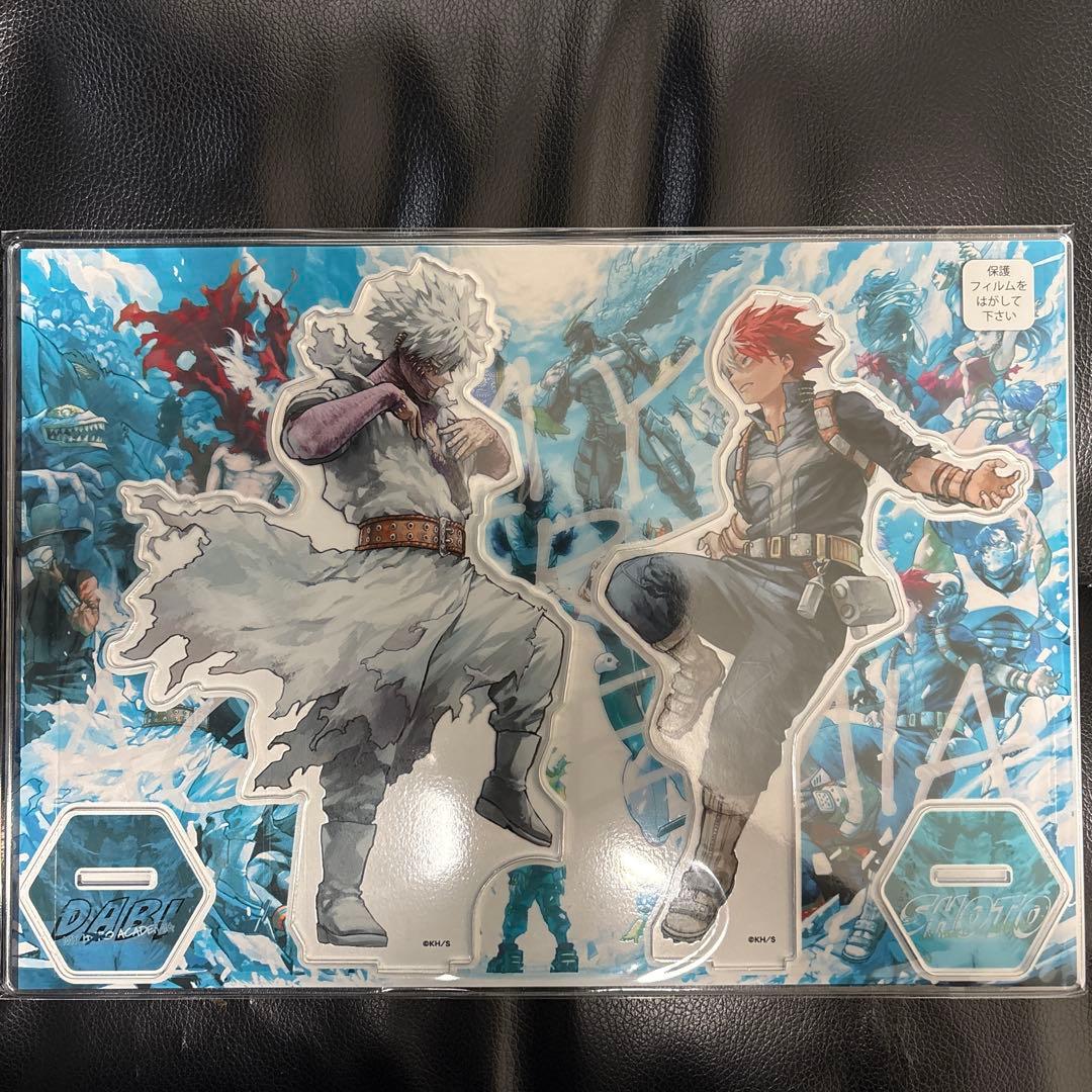 僕のヒーローアカデミア アクリルMEGAフィギュアショート＆荼毘