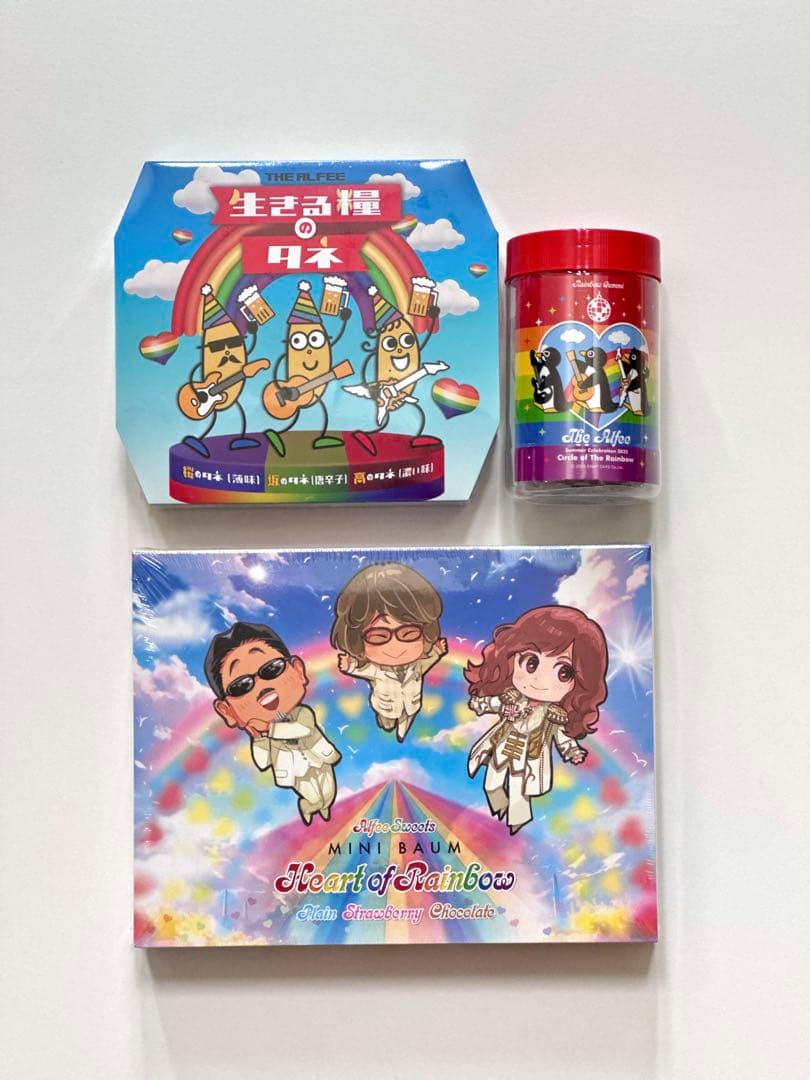 THE ALFEE. 2025 夏イベ Heart of rainbowお菓子 - メルカリ