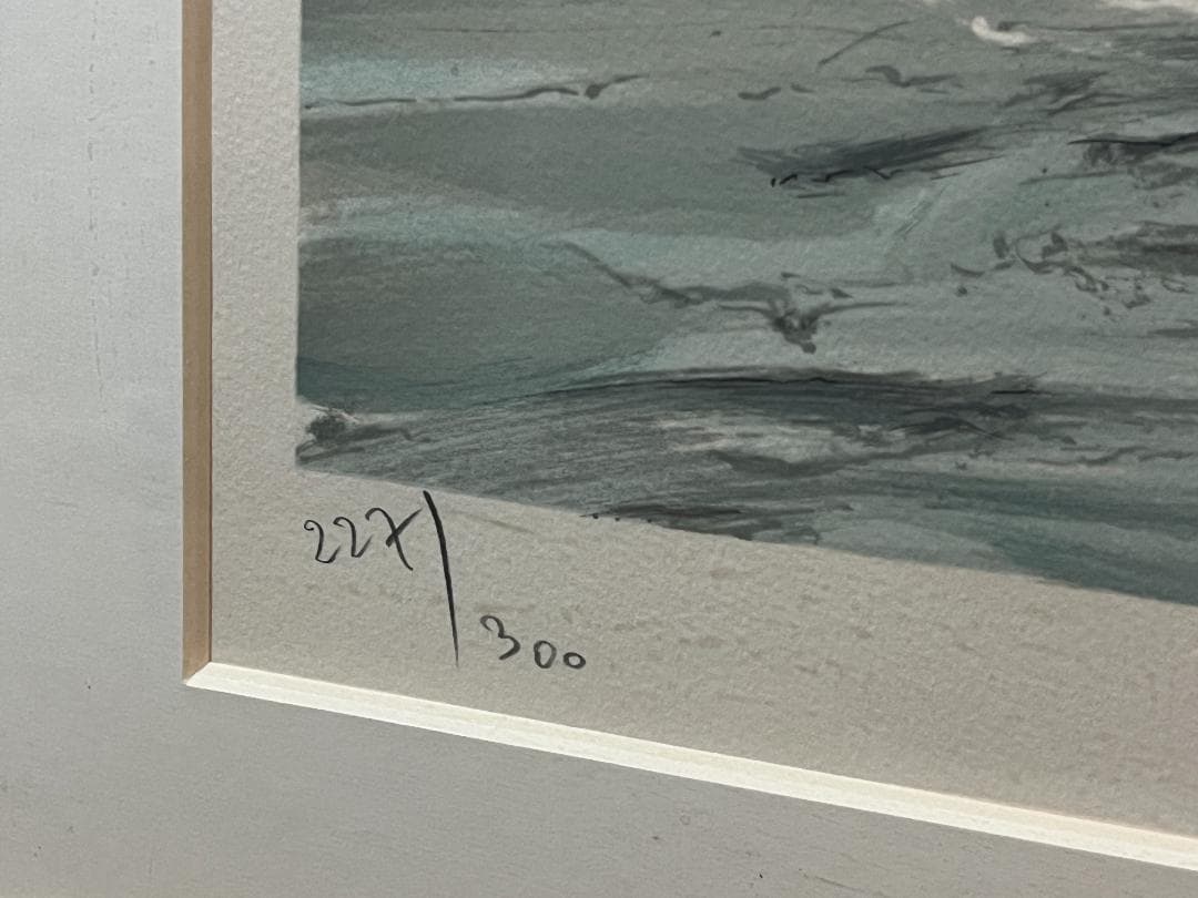 特大型 リトグラフ ジョルジュ・ラポルト