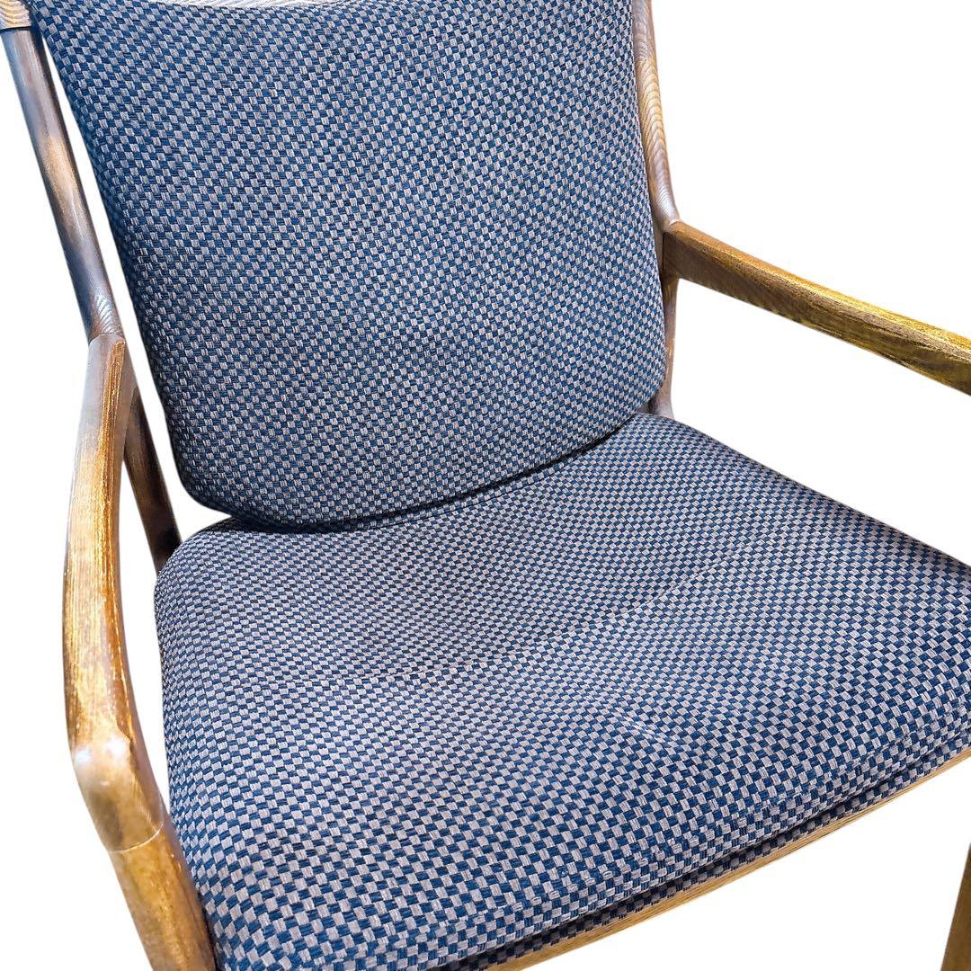 ① 大塚家具 椅子 ダイニングソファ　北欧　モダン イス　おしゃれ インテリア