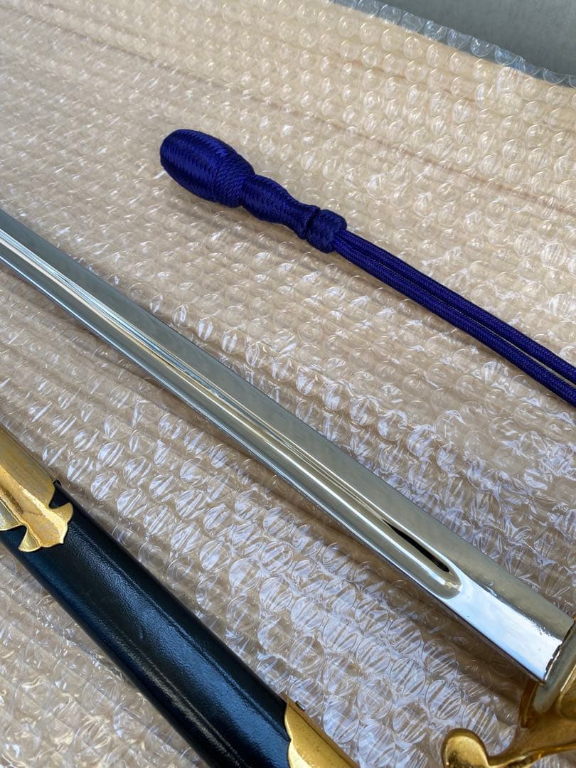 防衛大学校指揮刀？ 儀礼長剣 模造刀 サーベル 軍刀 - メルカリ