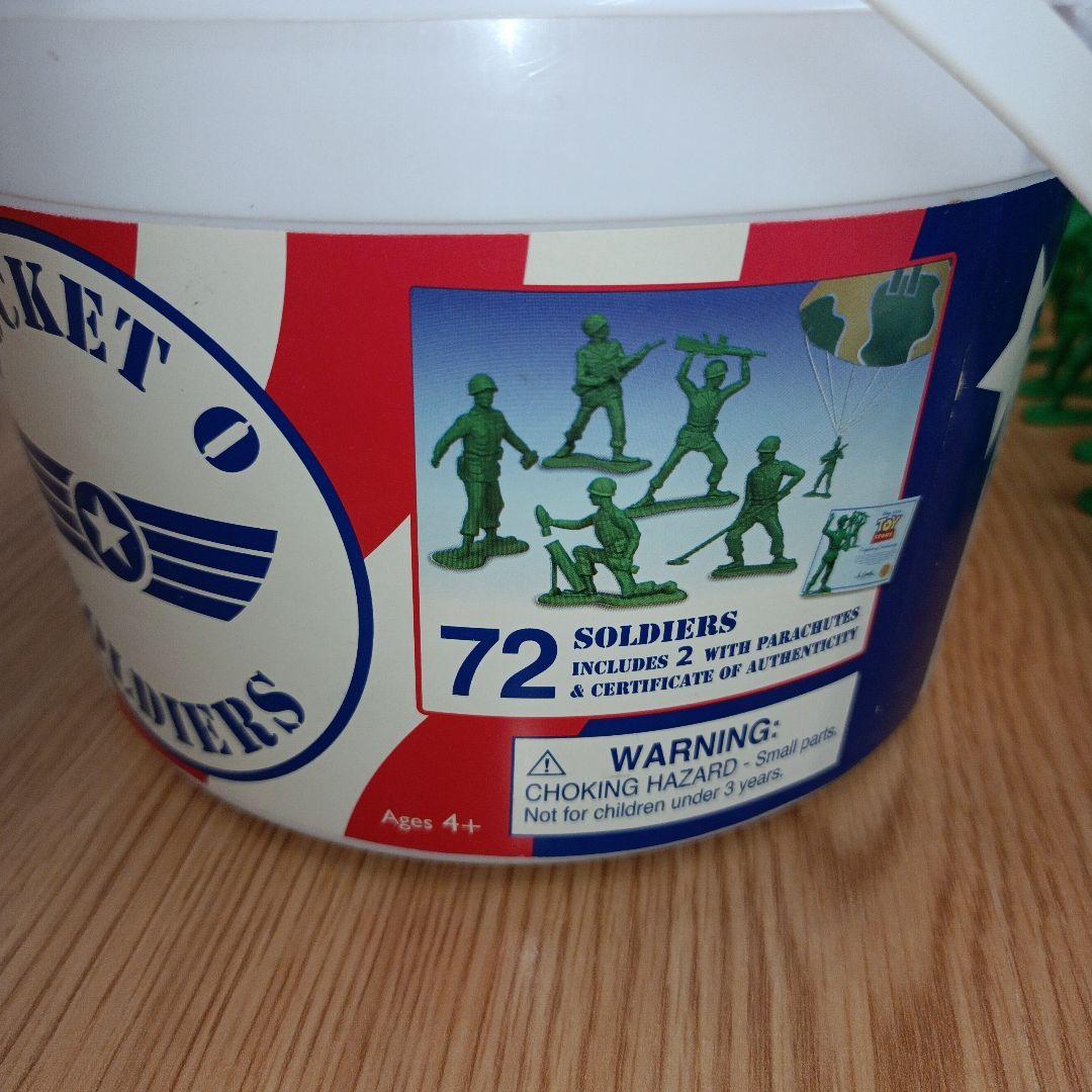 トイストーリー バケットオブソルジャーズ 72体 軍曹 グリーンアーミー