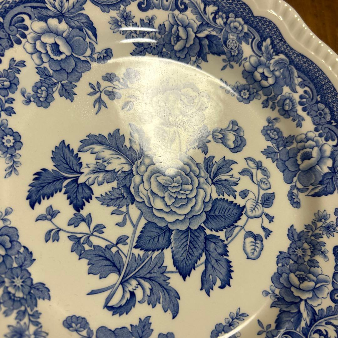 希少　スポード　ブルールームコレクション　27.5㎝　ディナープレート　廃盤品