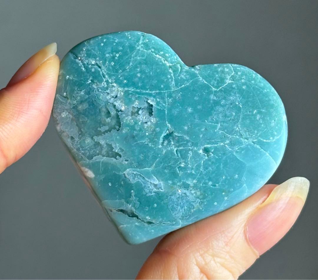 Ruby様　グリーン桜瑪瑙　ハート　雫　スフィア