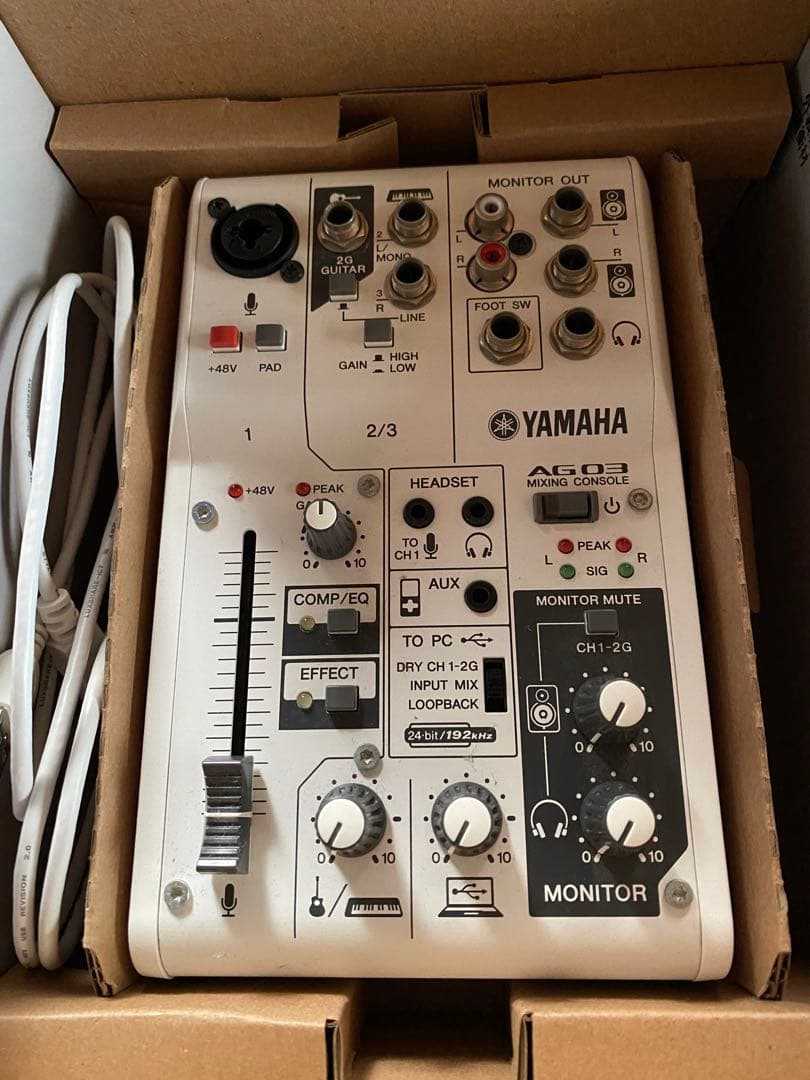 YAMAHA オーディオインターフェース　AG03