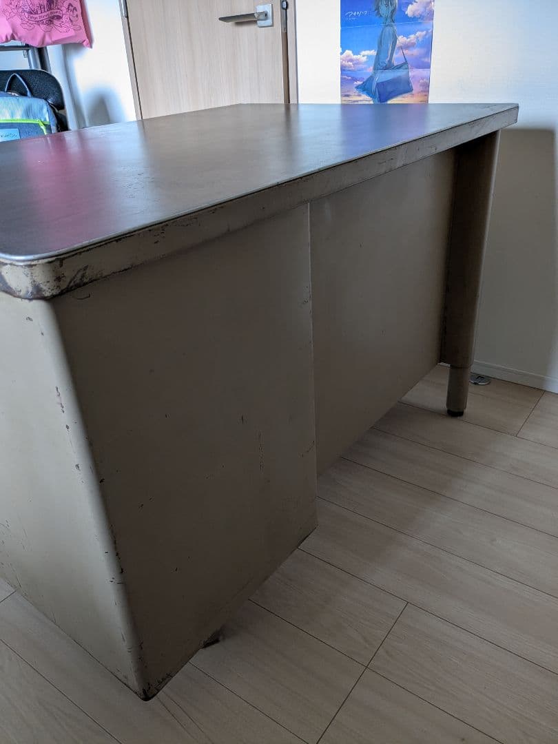 アメリカヴィンテージ　メタルデスク