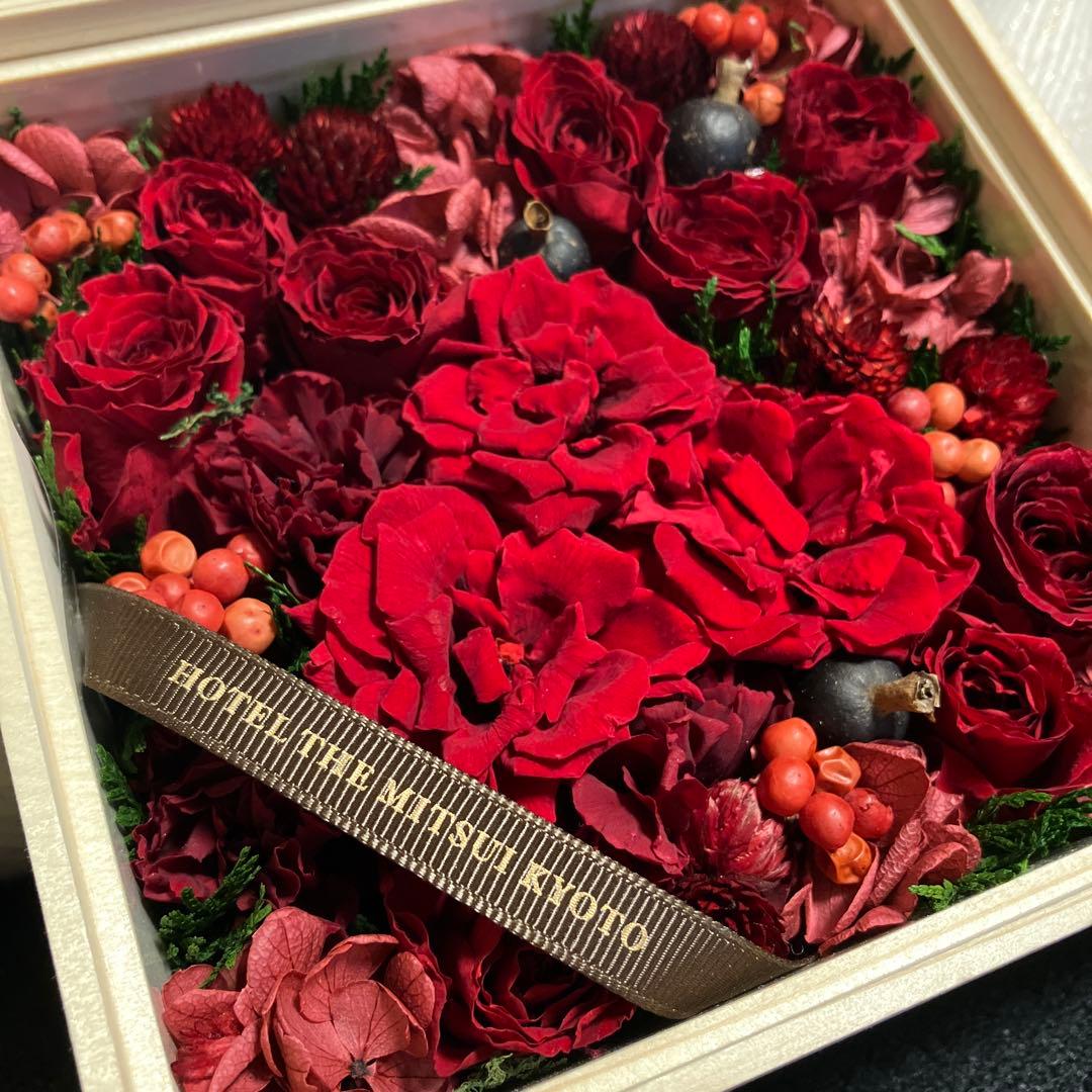 HOTEL THE MITSUI KYOTO】プリザーブドフラワー 真心 M - メルカリ